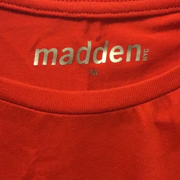 Madden Red Thanks for Nothing Tank Top - Picture 3 of 4